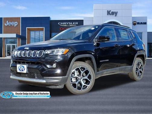 Diamond Black Crystal Pearlcoat 2026 Jeep Compass Limited