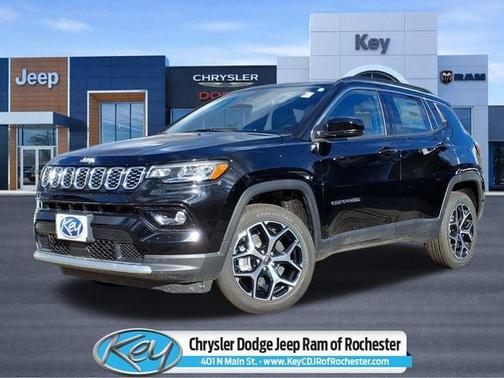 Diamond Black Crystal Pearlcoat 2026 Jeep Compass Limited