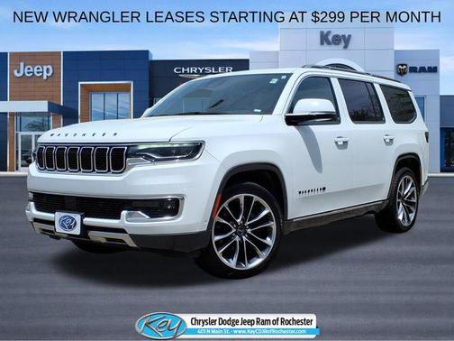 Bright White Clearcoat 2022 Jeep Wagoneer Series III 4x4