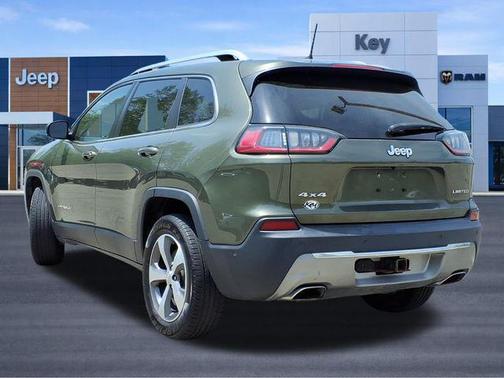 Olive Green Pearlcoat 2021 Jeep Cherokee Limited