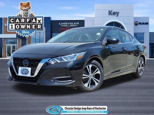 Super Black 2022 Nissan Sentra SV