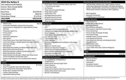 2024 Kia Seltos S