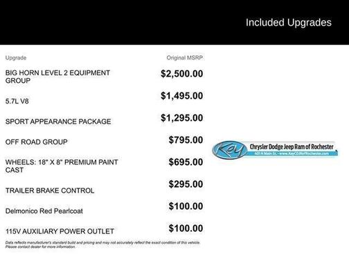 2020 RAM 1500 Big Horn/Lone Star