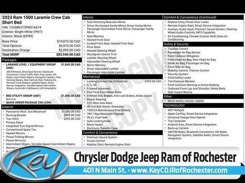2023 RAM 1500 Laramie