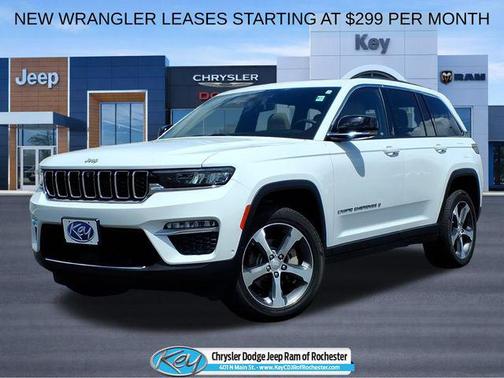Bright White Clearcoat 2023 Jeep Grand Cherokee Limited