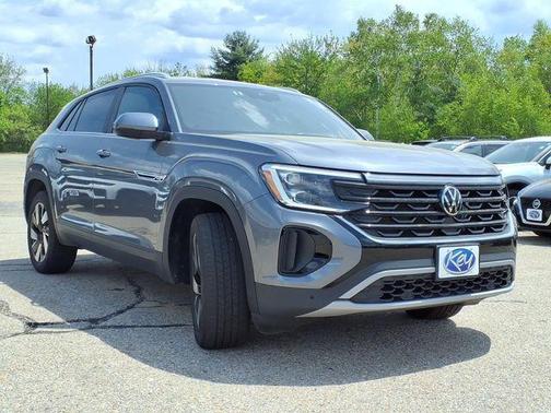 Gray 2024 Volkswagen Atlas Cross Sport 2.0T SE w/Technology 4MOTION
