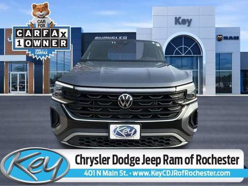 Gray 2024 Volkswagen Atlas Cross Sport 2.0T SE w/Technology 4MOTION