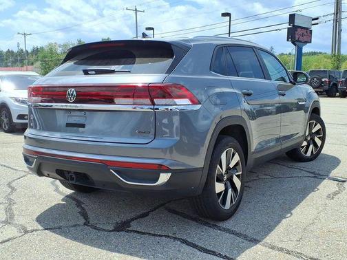 Gray 2024 Volkswagen Atlas Cross Sport 2.0T SE w/Technology 4MOTION