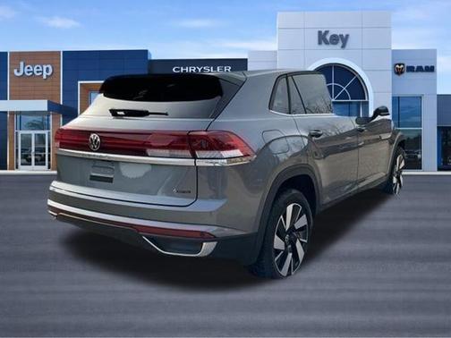 Gray 2024 Volkswagen Atlas Cross Sport 2.0T SE w/Technology 4MOTION