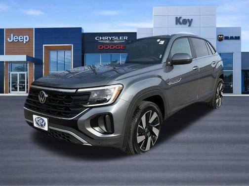 Gray 2024 Volkswagen Atlas Cross Sport 2.0T SE w/Technology 4MOTION