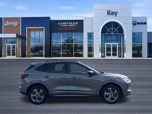 Gray Metallic 2024 Ford Escape ST-Line