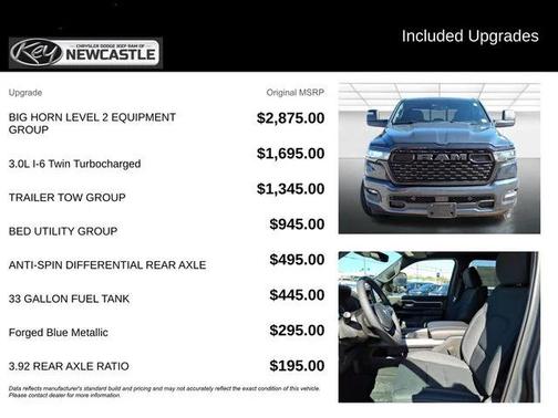2026 RAM 1500 Big Horn/Lone Star