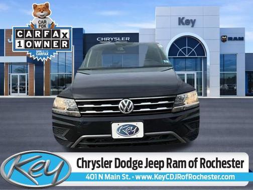 Deep Black 2020 Volkswagen Tiguan 2.0T SE 4MOTION