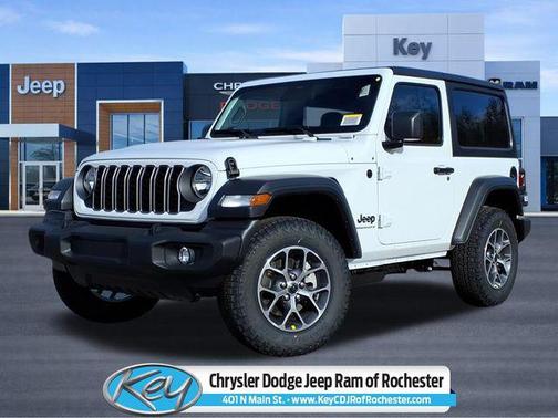 Bright White Clearcoat 2026 Jeep Wrangler Sport S