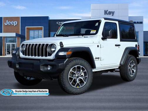 Bright White Clearcoat 2026 Jeep Wrangler Sport S