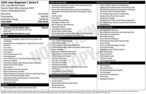 2024 Jeep Wagoneer L Series II 4x4