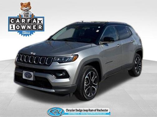 Billet Silver Metallic Clearcoat 2022 Jeep Compass Limited