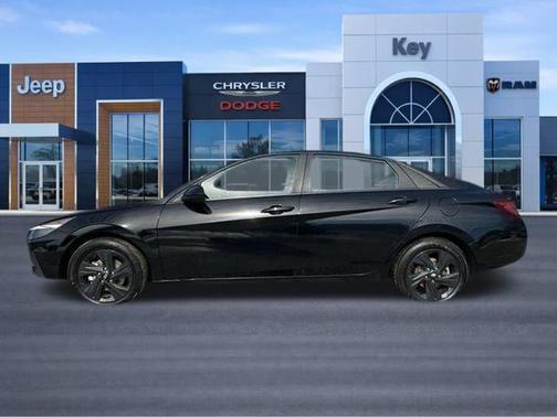 Onyx Black 2023 Hyundai ELANTRA HEV Blue