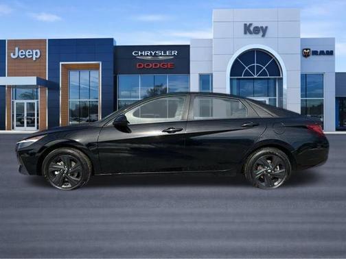 Onyx Black 2023 Hyundai ELANTRA HEV Blue