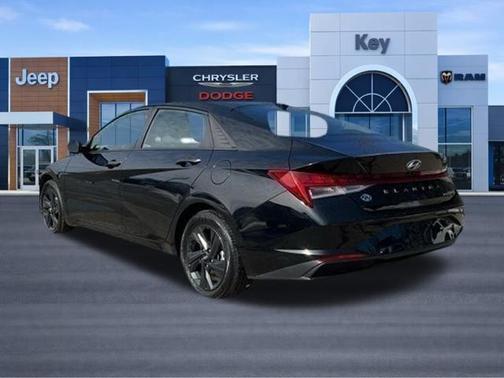 Onyx Black 2023 Hyundai ELANTRA HEV Blue