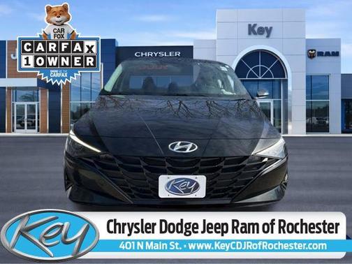 Onyx Black 2023 Hyundai ELANTRA HEV Blue