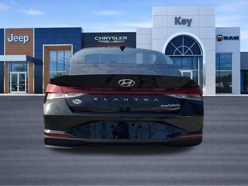 Onyx Black 2023 Hyundai ELANTRA HEV Blue