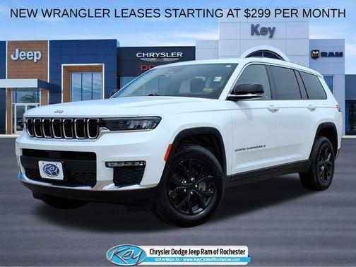 Bright White Clearcoat 2021 Jeep Grand Cherokee L Limited