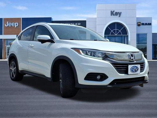 White 2022 Honda HR-V EX-L