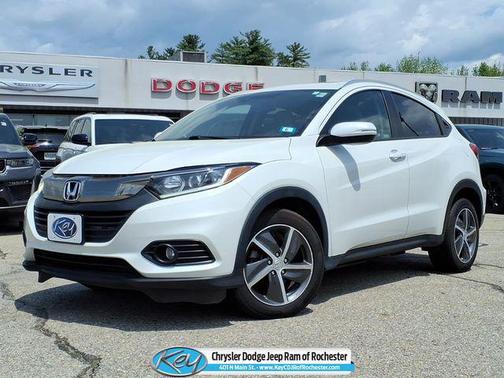 White 2022 Honda HR-V EX-L