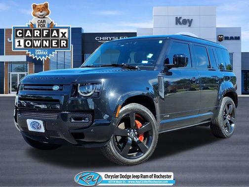 Black 2024 Land Rover Defender 110 P400 X