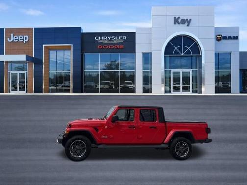 Firecracker Red Clearcoat 2022 Jeep Gladiator Overland