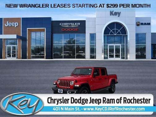 Firecracker Red Clearcoat 2022 Jeep Gladiator Overland