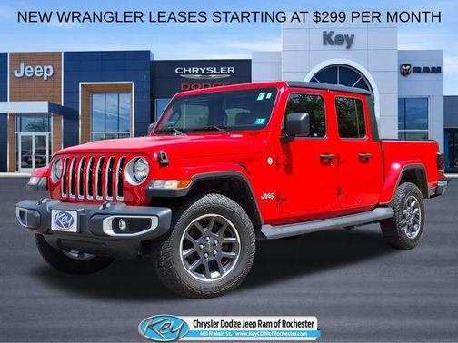 Firecracker Red Clearcoat 2022 Jeep Gladiator Overland