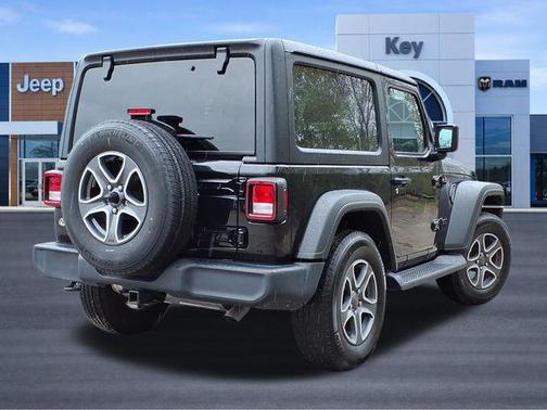 Black Clearcoat 2023 Jeep Wrangler Sport S