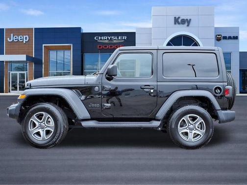Black Clearcoat 2023 Jeep Wrangler Sport S