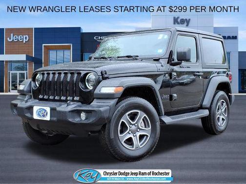 Black Clearcoat 2023 Jeep Wrangler Sport S