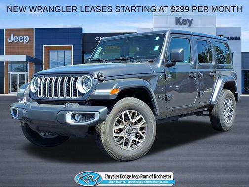 Granite Crystal Metallic Clearcoat 2025 Jeep Wrangler 4-Door Sahara 4x4
