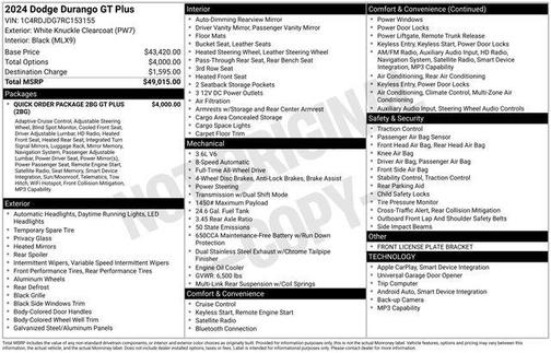 2024 Dodge Durango GT Plus