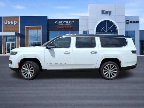Bright White Clearcoat 2023 Jeep Grand Wagoneer L Series II 4x4