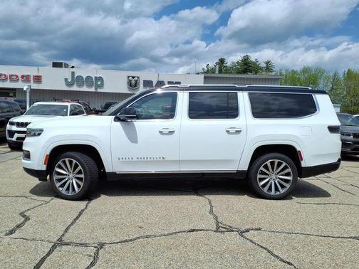 Bright White Clearcoat 2023 Jeep Grand Wagoneer L Series II 4x4
