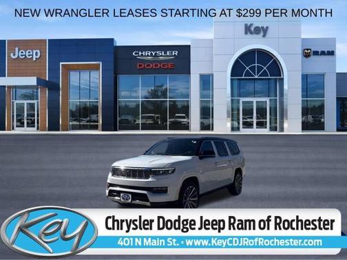 Bright White Clearcoat 2023 Jeep Grand Wagoneer L Series II 4x4