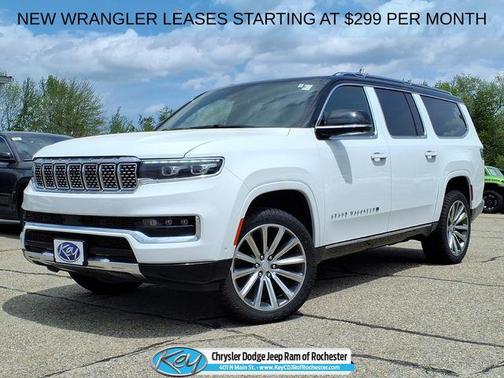 Bright White Clearcoat 2023 Jeep Grand Wagoneer L Series II 4x4