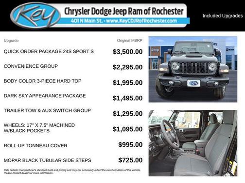 Black Clearcoat 2025 Jeep Gladiator Sport S