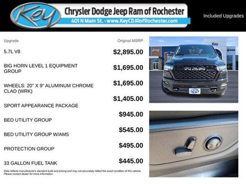 Diamond Black Crystal Pearlcoat 2026 RAM 1500 Big Horn/Lone Star
