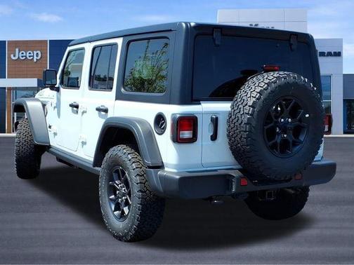 Bright White Clear-Coat  Paint 2026 Jeep Wrangler Willys