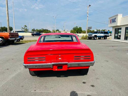 Red 1968 Pontiac Firebird