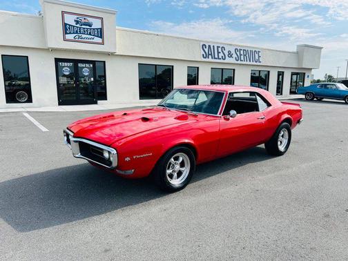 Red 1968 Pontiac Firebird