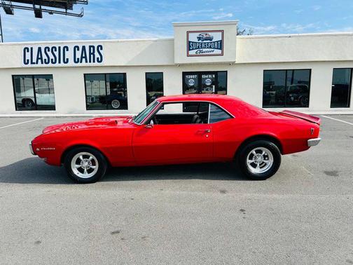 Red 1968 Pontiac Firebird