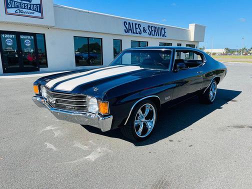 Blue 1972 Chevrolet Chevelle