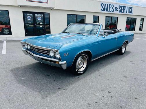 Blue 1967 Chevrolet Chevelle